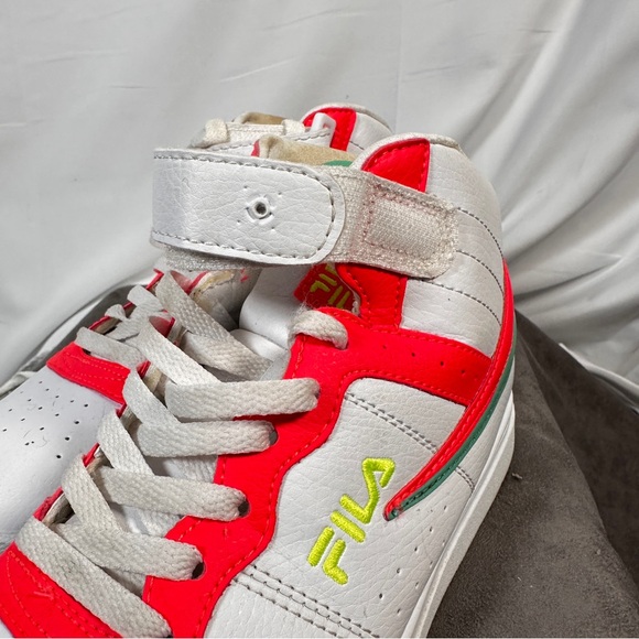 FILA Vulc 13 “Superbright” High-Top — W 8.5 90s Streetwear Neon Festival - Picture 6 of 10